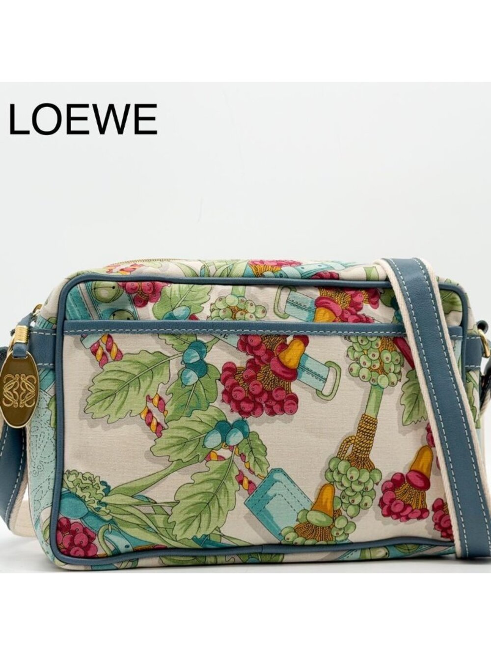 Loewe Fruit Botanical Anagram Repeat Shoulder Bag
